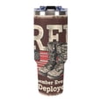 thumbnail image 4 of Remember Everyone Deployed RED Tumbler with Handle and Straw 40 oz Stainless Steel Leakproof Travel Coffee Mug Car Cup Vacuum Water Bottle 40oz, 4 of 8