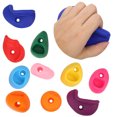 thumbnail image 1 of 10pcs Climbing Holds MultiColored Large Rock Climbing Holds Outdoor Large Rock Wall Grips, 1 of 7