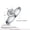 Silver, variant on Yoursfs 2Ct Engagement Promise Rings Anniversary Bands For Women White Gold Plated Classic 6-Prong Setting Round Cut CZ Solitaire Rings (Size 7)