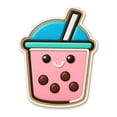 thumbnail image 3 of Mighty Gadget Smiley Boba Cookie Cutter & Stamp - 4x2.8" Fun Beverage Shape for Party Treats (Random Color), 3 of 6