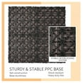 thumbnail image 5 of Wood Plastic Composite Deck Tiles Set of 20, Sustainable Composite Decking Resist Rust, Water, Weather, Easy to DIY & Maintain, Ideal for Patios, Balconies, Rooftops, Light gray, 5 of 8