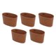 thumbnail image 4 of Fundas para tazas de café con aislamiento, resistentes al calor, antiescaldaduras, antideslizantes, de cuero PU, para viajes de acampada al aire libre, 5 uds., 4 of 10