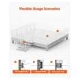 thumbnail image 5 of Cable Railing Post 36 Inch, Stainless Steel Deck Railing Post with Pre-Drilled Holes, Horizontal Cable Railing System Kit for Stair, Deck, Porch - Silver, 5 of 7