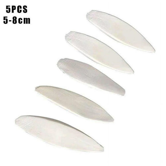 5Pcs/Set Cuttlefish Bone Cuttle Fish Bird Food Calcium For Birds Reptiles Y8A6