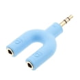 thumbnail image 4 of Adaptador de auriculares con auriculares de 3x3.5 mm de dos años y auriculares 6 piezas, 4 of 8