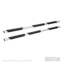 Westin 28-534330 R5 Modular Wheel-to-Wheel Nerf Step Bar; 5 in. Stainless Steel; Incl. Hardware; No Drilling Required; Fits select: 2016-2018 RAM 2500 ST, 2012 DODGE RAM 3500