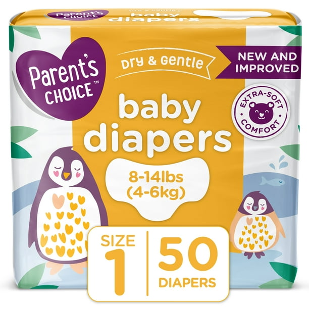 Parent choice diapers Free shipping / New