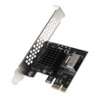 thumbnail image 1 of PCI-E to SATA Extender Splitter High Speed PCI-Express Expansion Card; PCI-E Card Desktop Computer Accessory, SA3106J, 10 ports, 1 of 1
