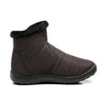 Aoochasliy Men's Shoes Boots Winter Warm Waterproof Cotton Shoes Nylon