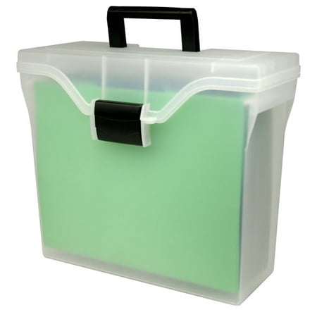 Iris Slim Portable File Box Walmart Com Walmart Com