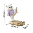 thumbnail image 3 of Virelaxpo Resin Phone Stand with Bear for Desk Home Office Video Calls and Entertainment Hands-Free Holder Decorative Ornament, 3 of 9