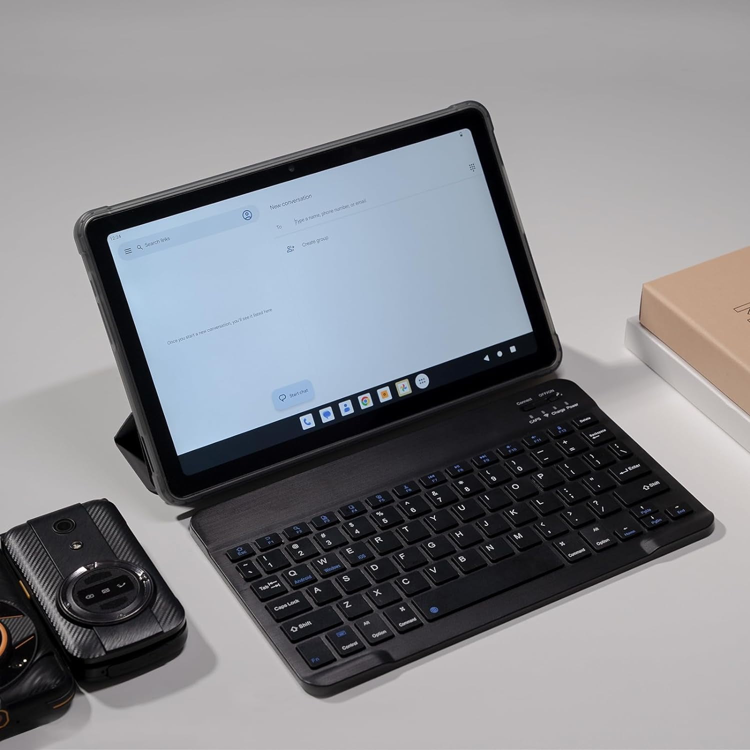 AGM Android Tablet Bluetooth Keyboard PAD Series - Black