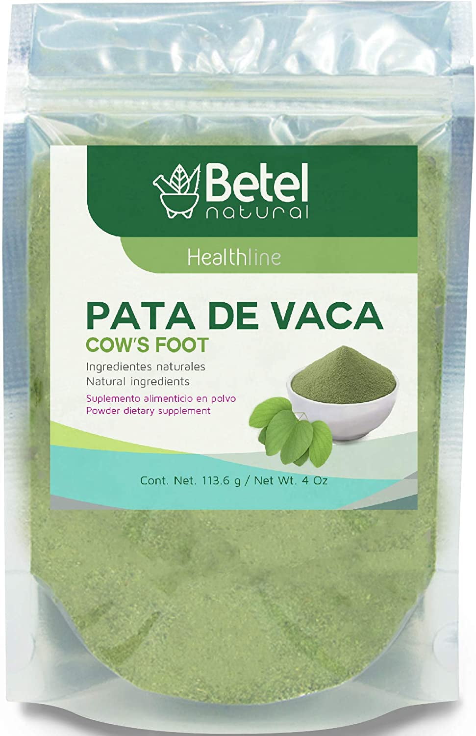Pata de Vaca (Cows Foot Herb) by Betel Natural Glucose Support 4 Oz