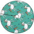 thumbnail image 1 of FMSHPON Cartoon Unicorn Xmas Christmas Tree Skirt Stand Mat for Holiday Party Decoration Indoor Outdoor 48 inches, 1 of 3
