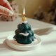 thumbnail image 4 of Vela de Aromaterapia con Forma de Árbol de Navidad | Vela Navideña con Aroma a Cera de Parafina de Soja Roja y Verde | Adorno Navideño para El Hogar | Regalo de Navidad para La Familia, La Oficina, E, 4 of 6