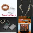 thumbnail image 4 of (free battery)10M String Fairy Light 100 LEDS Battery Operated Wedding Christmas Party Lights, 4 of 8