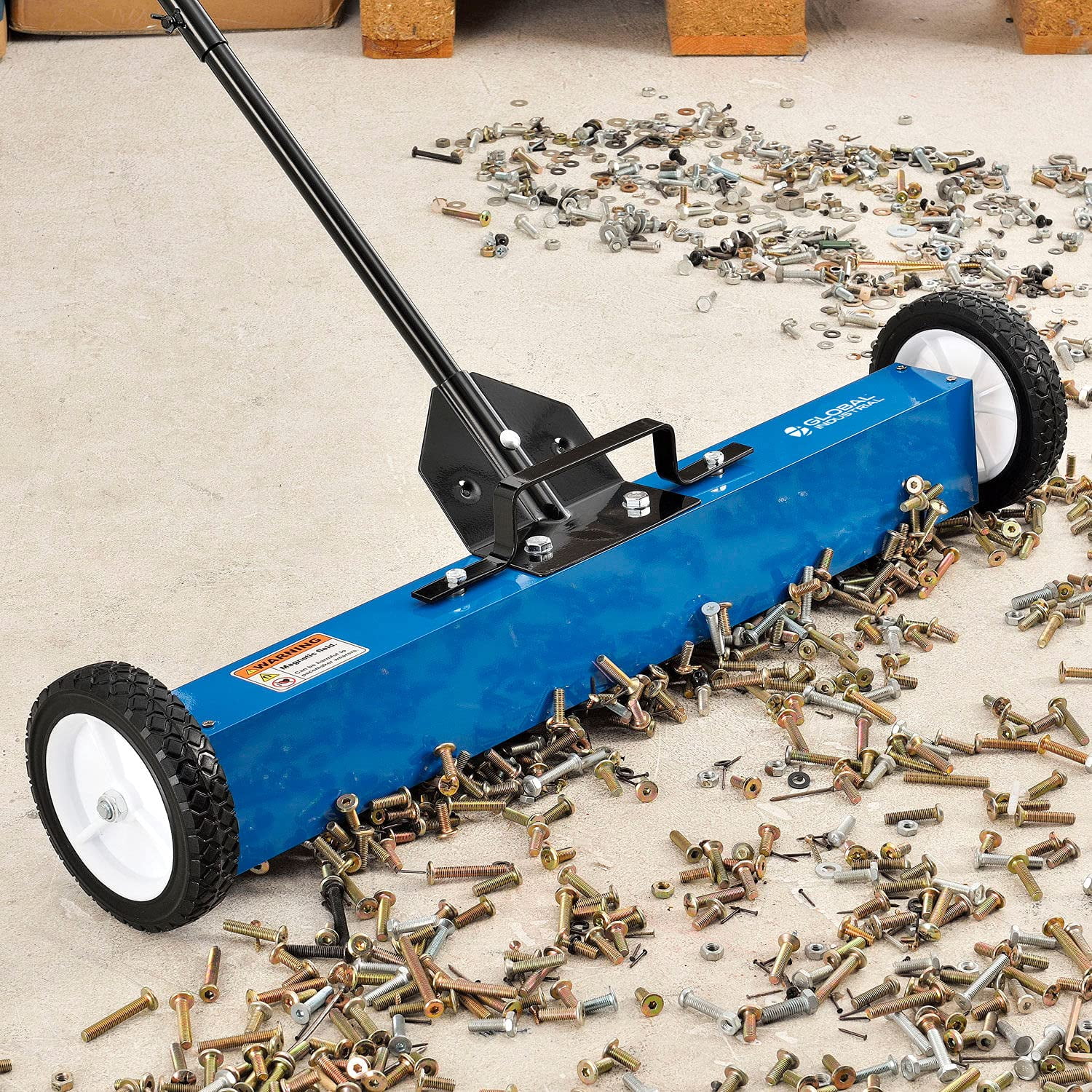 Global Industrial 30"W Magnetic Floor Sweeper
