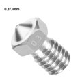 thumbnail image 4 of 3D Printer Nozzle Stainless Steel Extrude Head Mini Firm Printer Thread Removable Filament Nozzle, 0.3/3mm Workhe, 4 of 9