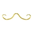 thumbnail image 3 of Anillo de tabique Strade Fareast Limited bigote joyería única para el cuerpo oro, 3 of 8