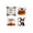 B002- Clear (B), variant on Halloween Decorations for Home, 18X18 Inch Halloween Home Decor Indoor Scary Hallowen Decor Halloween Party Decor, Perfect for Family Halloween Gatherings, Trick-Or-Treat Event