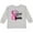 AC-Heather Grey, variant on Inktastic Breast Cancer Awareness I Support My Auntie with Pink Ribbon Boys or Girls Long Sleeve Toddler T-Shirt