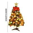 thumbnail image 3 of Árbol De Navidad De Sobremesa De 60Cm, Decoración De Árbol De Navidad Brillante, Decoración De Navidad Para Mesa De Comedor De Escritorio seitruly HA037682-00, 3 of 6