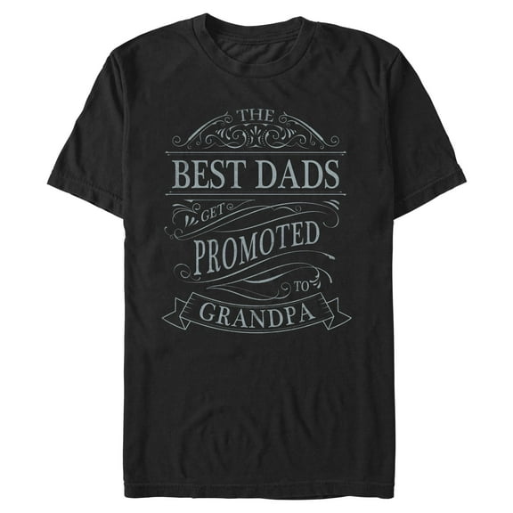 Mens Lost Gods Best Dads Get Promoted T Shirt