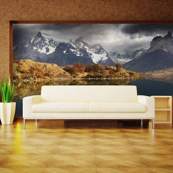 Tiptophomedecor Landscape Wallpaper Wall Mural - Torres Del Paine National Park