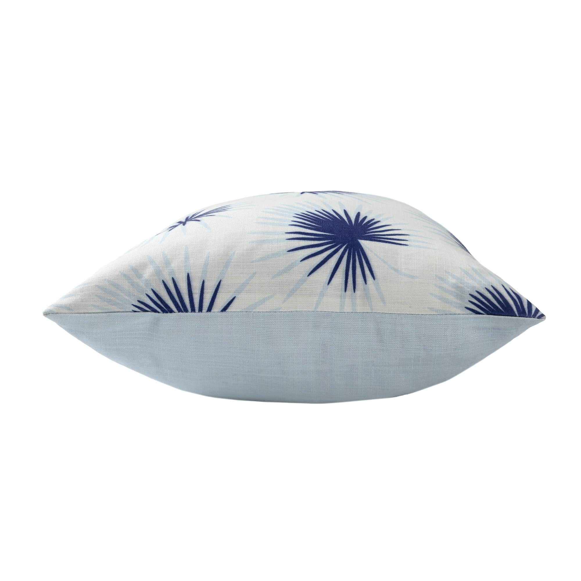 Harlow Hill Olympia 18" x 18" Navy Blue/ White Floral Polyester Adult Decorative Throw Pillow Cover