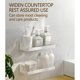 thumbnail image 3 of Estante de almacenamiento de gel de ducha | Estante organizador de baño sin taladro | Caddy de montaje en pared para botellas y accesorios | Adhesivo que no deja marcas | Joyero | Ahorrador de, 3 of 9