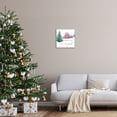 thumbnail image 3 of Stupell Industries Merry & Bright Snowy Barn Holiday Painting Gray Framed Art Print Wall Art, 17 x 17, 3 of 9