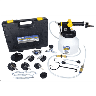 Mityvac MV7840 Hydraulic Brake Bleed Kit, 2.5 Quart Reservoir, Flex Hose, Master Cylinder Adapter