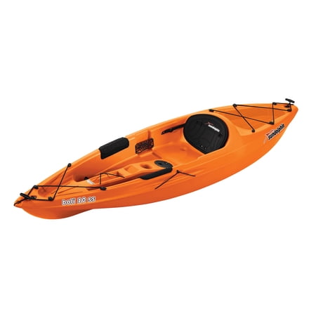 Sun Dolphin Bali 10 Sit-On Kayak with Paddle, Tangerine - Walmart.com