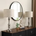 thumbnail image 2 of DEWENWILS Bedside Table Lamps Set of 2, Touch Control Table Lamp with Dual USB Charging Ports, Dimmable Nightstand Lamp for Living Room, Bedroom, Led Bulbs Included, Fabric Lampshade, Nickel Finish, 2 of 10