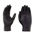 thumbnail image 2 of Guantes de nitrilo Ammex X3 Industrial, negros, 3 mil, talla M 100u, 2 of 8