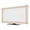 Beige Sand Tan White, variant on Black Grid TV Cover for 50 Inch Screen, Stretch Fabric Dustproof TV Display Protector, Retro Minimalist Lines Stripes White Elastic Slipcover Monitor Cover for Indoor Desktop Computer 43.6"x24.5"