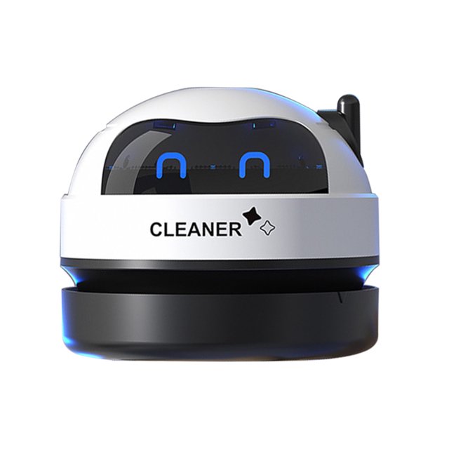 Aspiradora Inalámbrica Mini Aspiradora Portátil Escritorio Limpiador Teclado USB Recargable (negro)