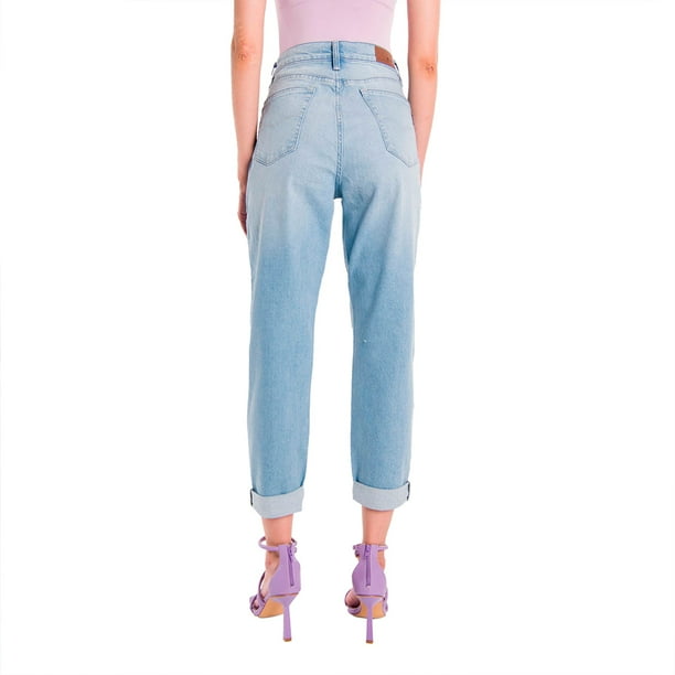 Jeans Oggi Dama Mom Vintage 2312124 Fit Mom Azul Claro OGGI JEANS OGGI JEANS MOMVINT2312124 Walmart en linea
