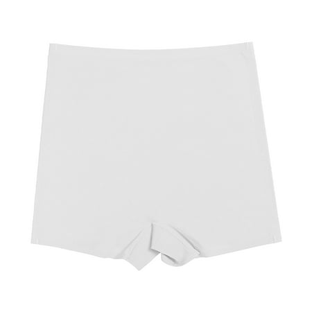 Undershorts Anti Fading Seamless Cotton Ice Silk Stretch Women Comfortable Boyshorts Panties