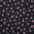 thumbnail image 2 of Betsey Johnson Bouquet Ditsy Black Twin Sheet Set, 2 of 10