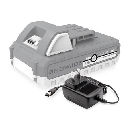 Snow Joe + Sun Joe 24V-2AMP-SK1 24-Volt iON+ Starter Kit, W/ 2.0-Ah Battery and Charger