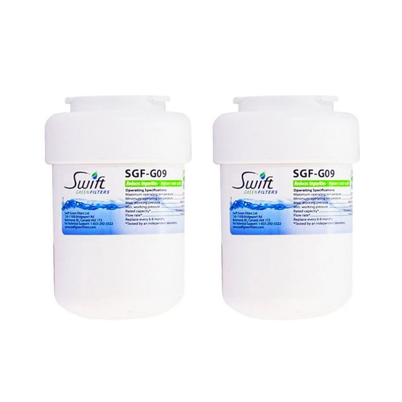 Swift Green Filters Remplacement pour GE MWF Réfrigérateurs Filtres à Eau (Pack de 2)