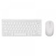thumbnail image 1 of Mini teclado y ratón inalámbricos de 2,4 G, conjunto combinado multimedia para portátiles, Mac, PC de escritorio y TV., 1 of 8