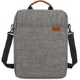 thumbnail image 3 of Spencer Tablet Carrying Bag Portable Shockproof Tablet Sleeve Case with Detachable Shoulder Strap Fit for 13" New iPad Pro M4 & Air M2 2024, iPad Pro 12.9", iPad Air 10.9", Surface Laptop Go 12.4, 3 of 10