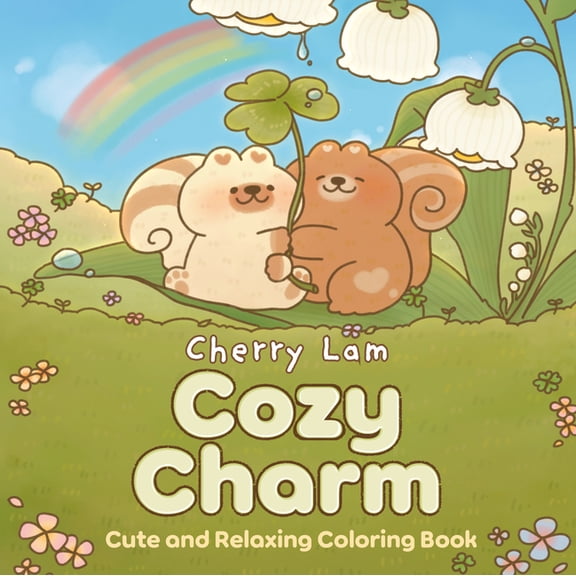 Cozy Charm: Cute and Relaxing Coloring Book, (Paperback)