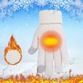 thumbnail image 1 of Women Men Warm Stretch Knitted Gloves Mittens Winter Keep Warm Knitting Golves Outdoor Riding Mittens, 1 of 4