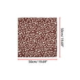 thumbnail image 2 of INSPIRE CHIC Women's Leopard Print Square Scarf Kerchief Neckerchief Handkerchief Wine Red, 2 of 4