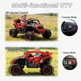 thumbnail image 2 of 24V 400W Kids Ride on Car UTV W/Remote Control, Powered Ride on Toys with 4 Wheels Suspension, 3 Speed, Music for Kids Age 3+, Red, 2 of 9
