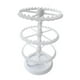 thumbnail image 5 of Organizador de pendientes, perchero para guardar pendientes, para tocador, lápiz labial y colgante. 3 niveles en blanco., 5 of 9