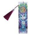thumbnail image 1 of TFixol 5D DIY Special Shaped Diamond Leather Tassel Book Marker Embroidery Crafts, 1 of 7